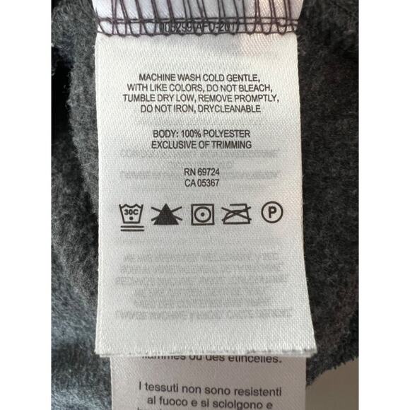 Columbia Full Zip Fleece Jacket, Gray, Women's Small - Picture 7 of 7